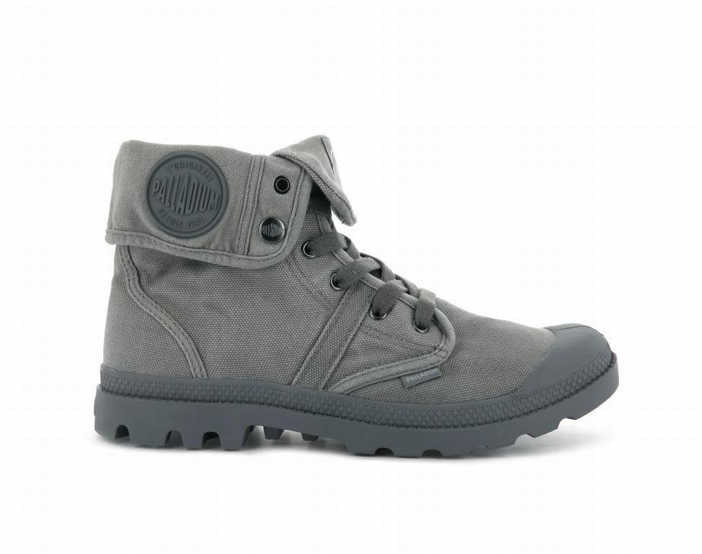 Palladium Pallabrousse Baggy Herren Stiefel DunkelGrau ||387609-HXI||